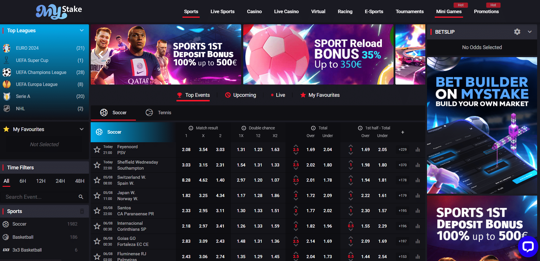 MyStake sportsbook