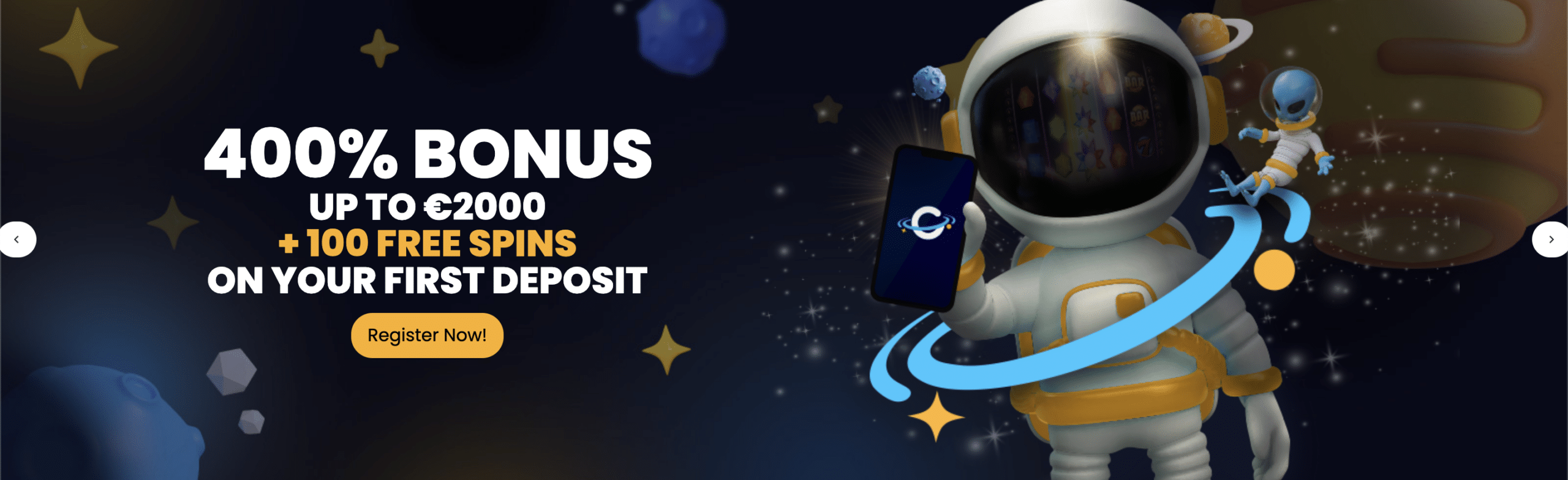 Galaxy Spins Welcome Bonus