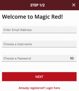 magicred register