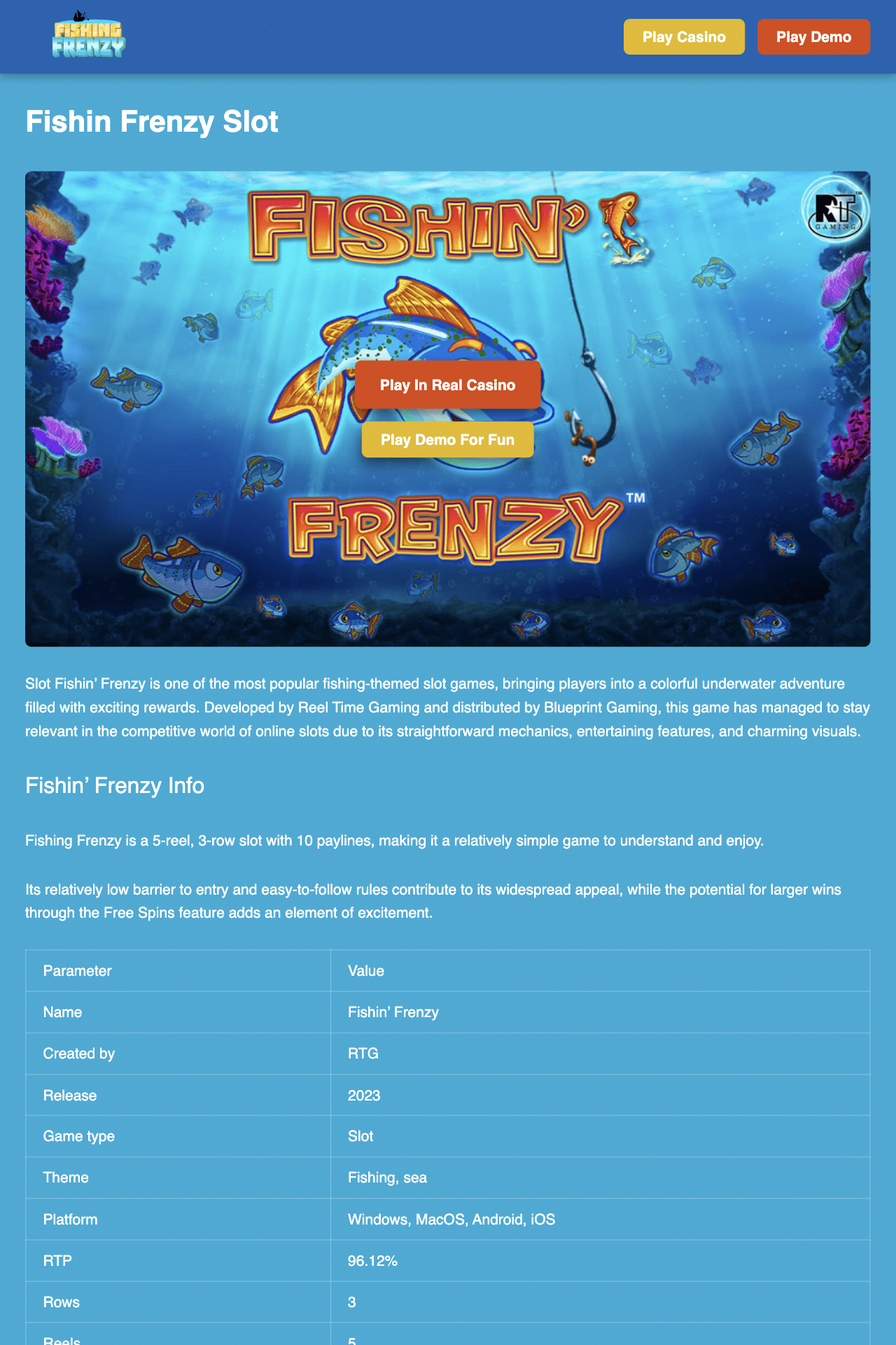 Fishin' Frenzy 2