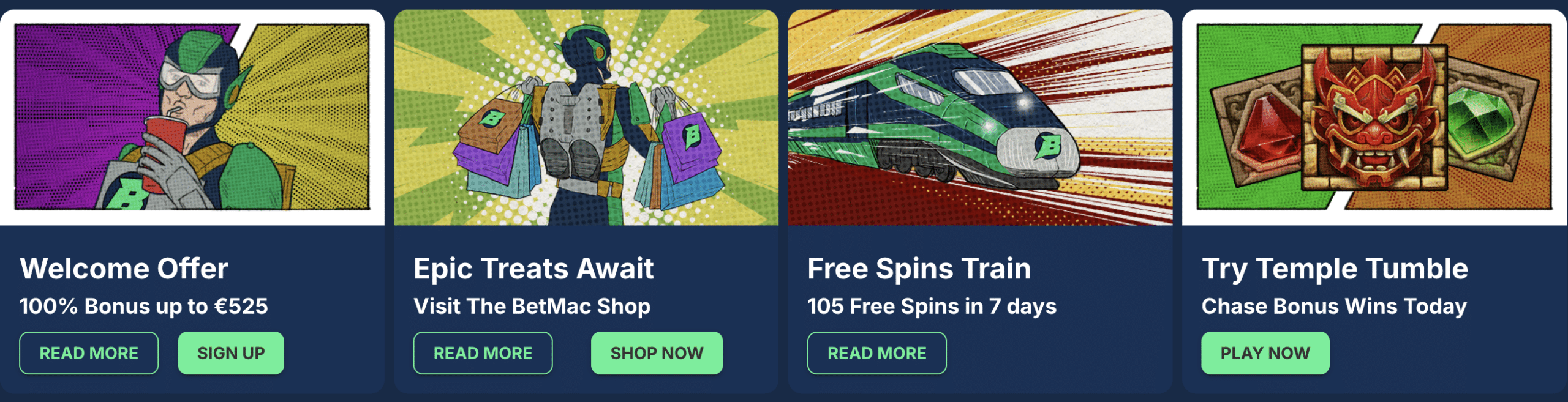 Betmac promotions