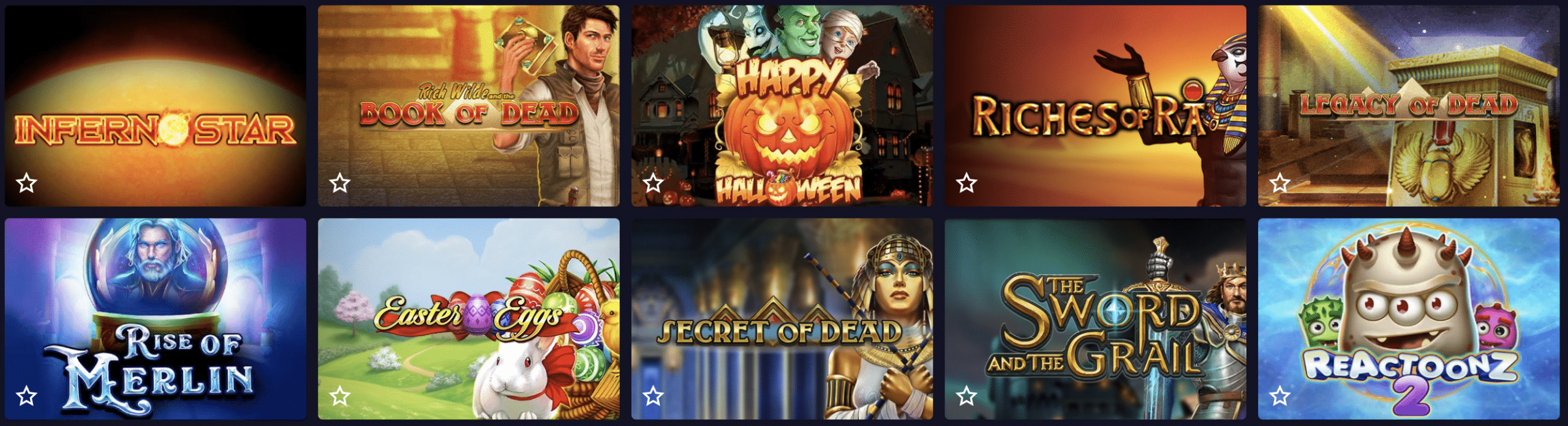 Golden Lion casino games