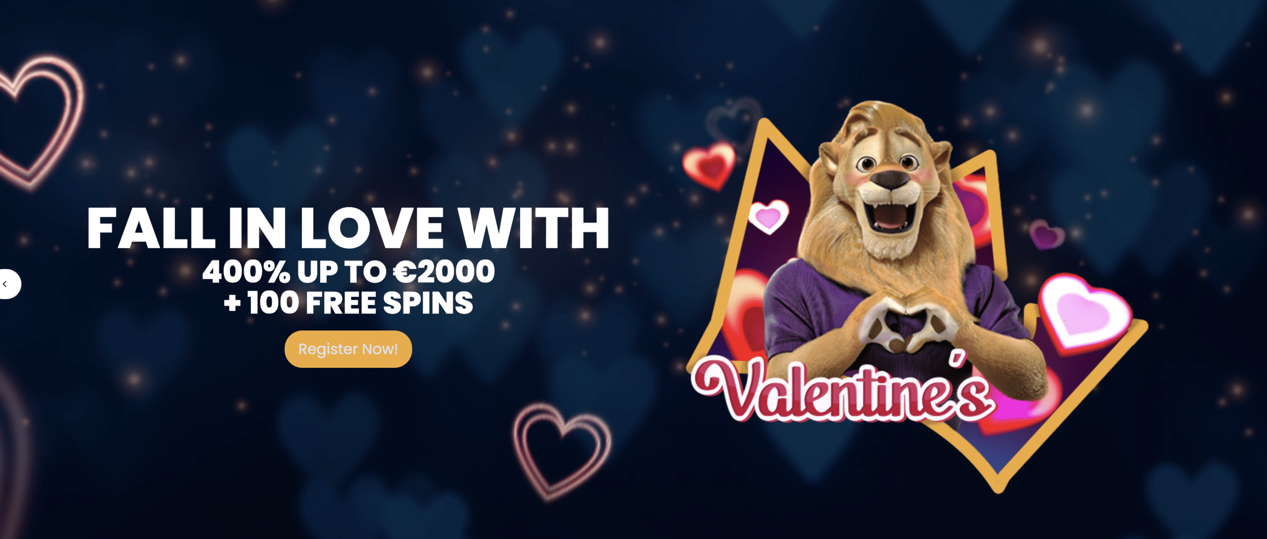 Golden Lion Casino Welcome Bonus