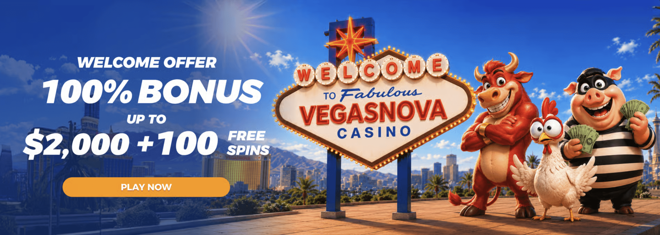 vegas nova welcome bonus